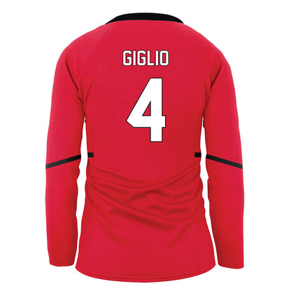 Youngstown State - NCAA Women's Volleyball : Bianca Giglio - Red Volleyball Jersey-1