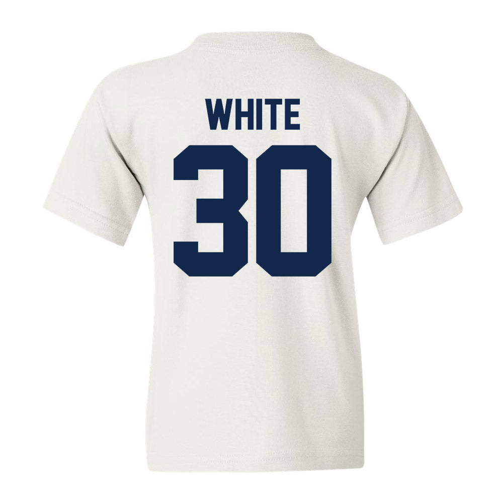 Ole Miss - NCAA Football : Trip White - Youth T-Shirt