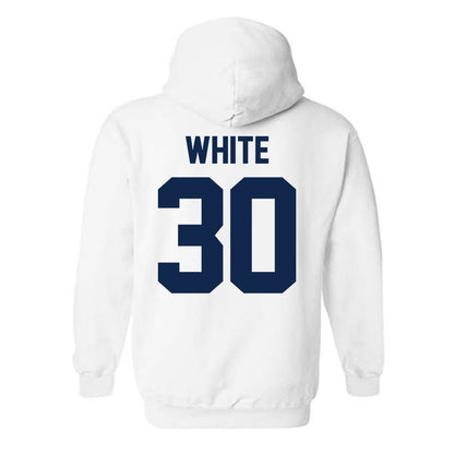 Ole Miss - NCAA Football : Trip White - Hooded Sweatshirt