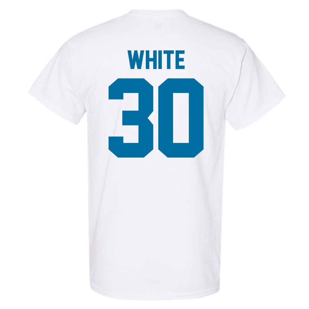 Ole Miss - NCAA Football : Trip White - T-Shirt