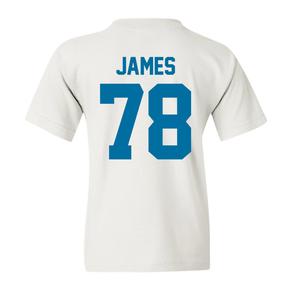 Ole Miss - NCAA Football : Jeremy James - Youth T-Shirt