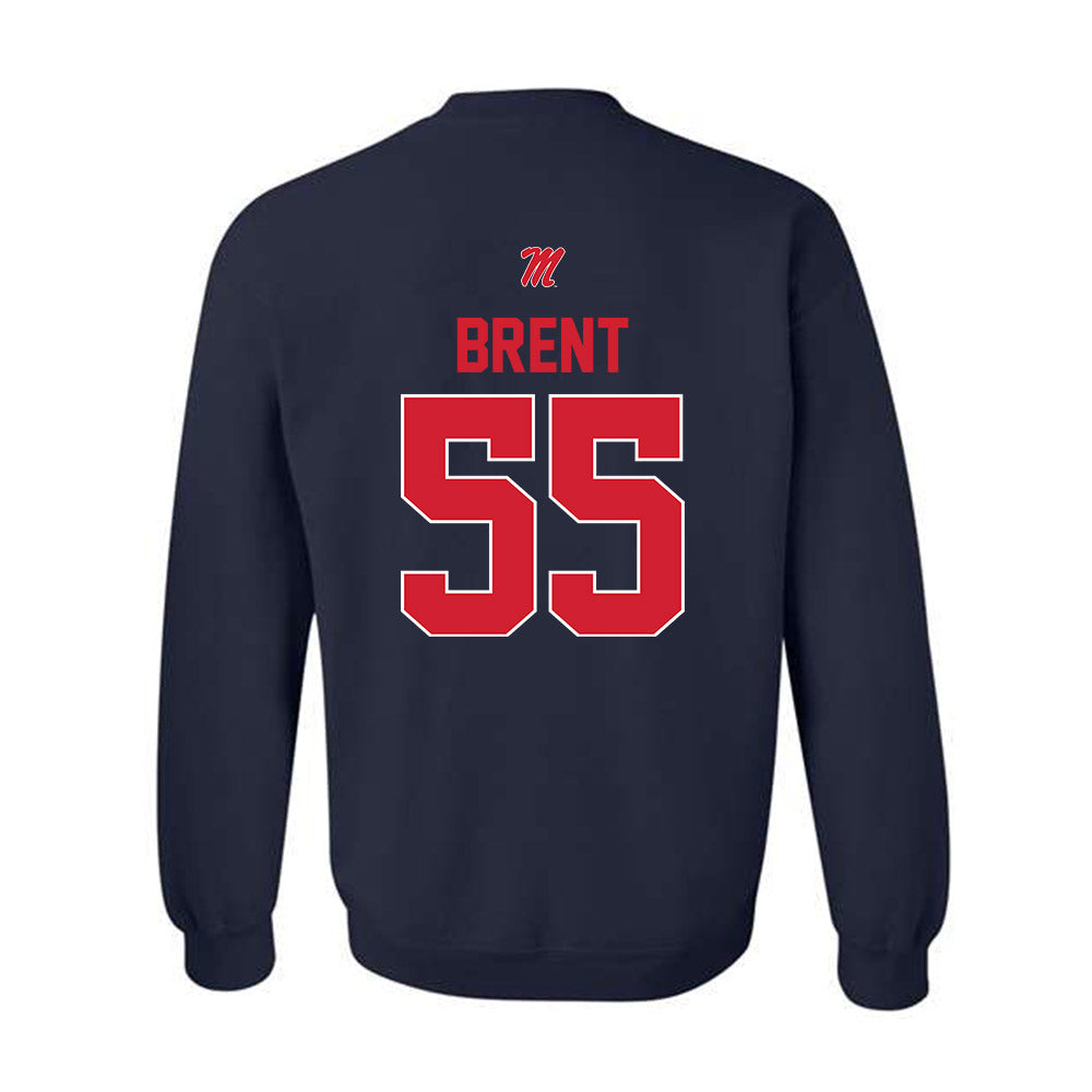 Ole Miss - NCAA Men's Basketball : Cam Brent - Crewneck Sweatshirt