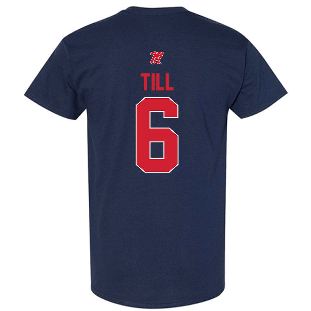 Ole Miss - NCAA Softball : Kaidance Till - T-Shirt-1