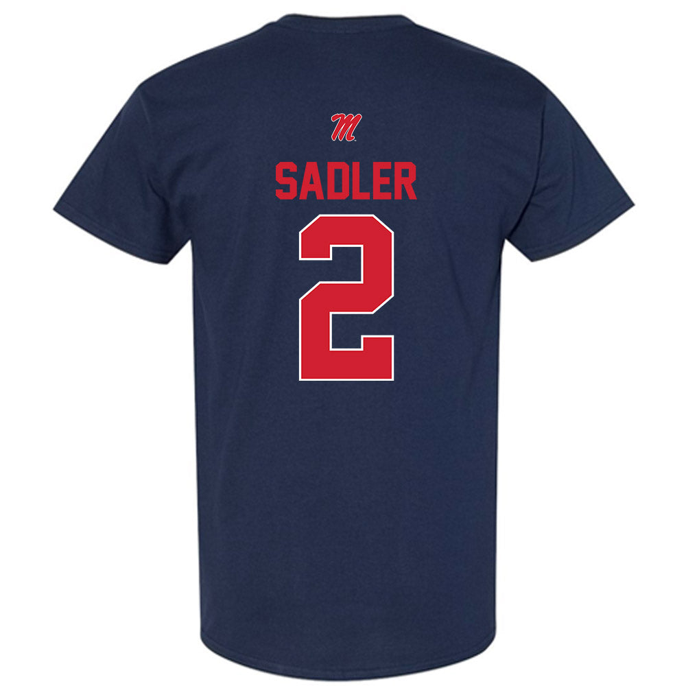 Ole Miss - NCAA Women's Basketball : Tameiya Sadler - T-Shirt-1