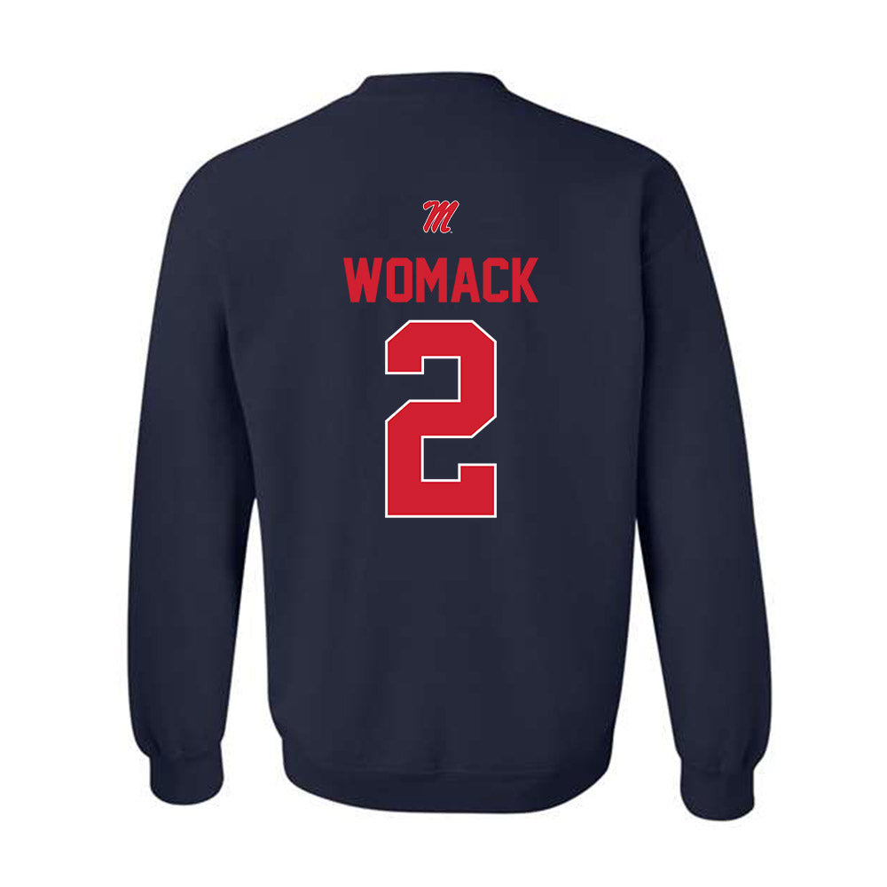 Ole Miss - NCAA Softball : Ma'Nia Womack - Crewneck Sweatshirt