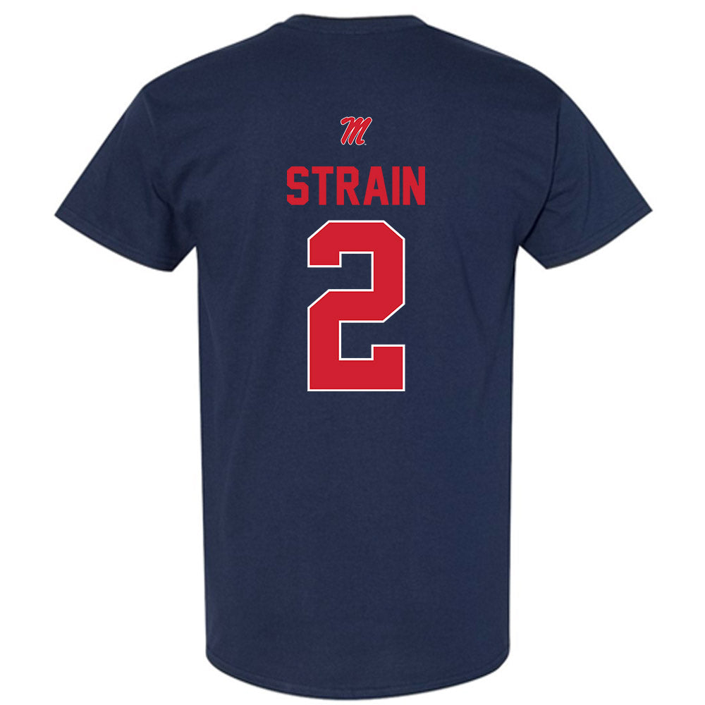 Ole Miss - NCAA Softball : Taylor Strain - T-Shirt