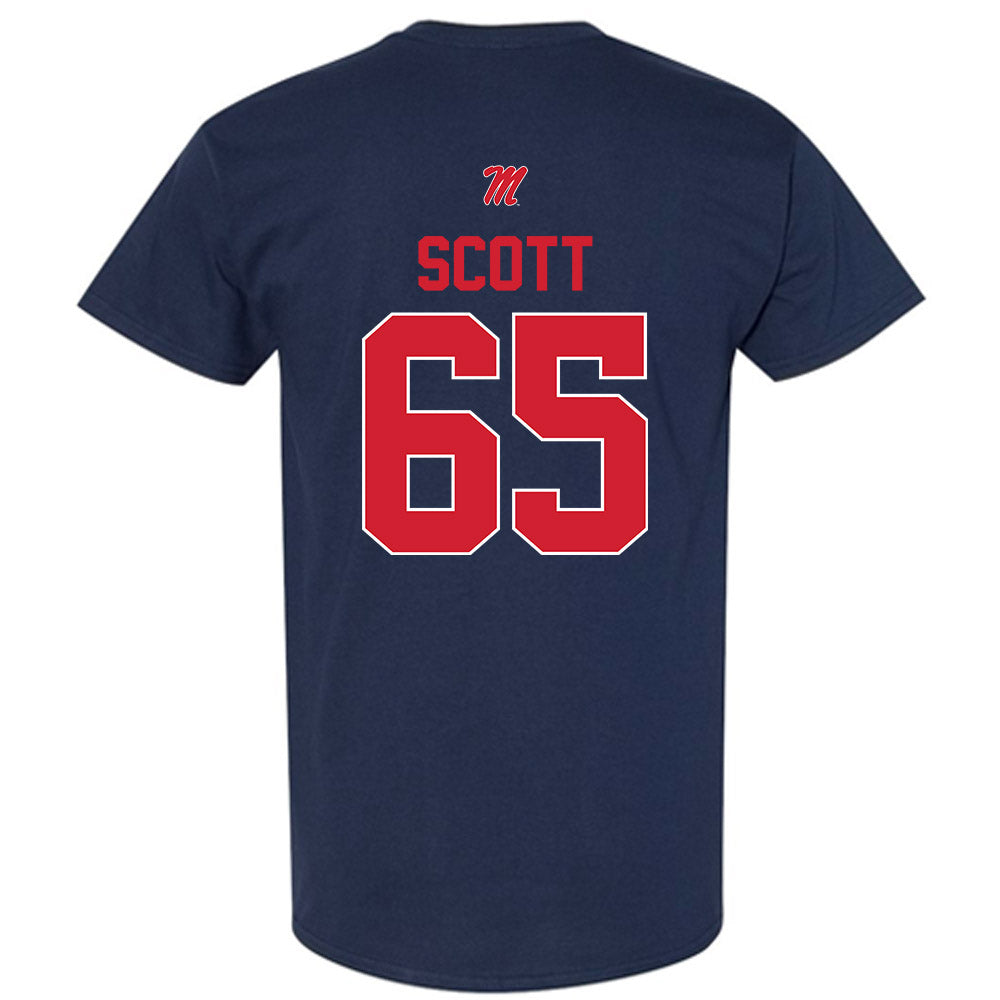 Ole Miss - NCAA Football : Gerquan Scott - T-Shirt-1