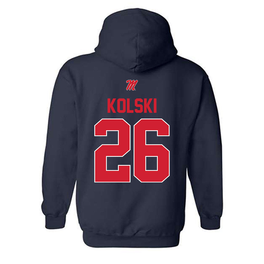 Ole Miss - NCAA Women's Soccer : Allison Kolski - Hooded Sweatshirt-1