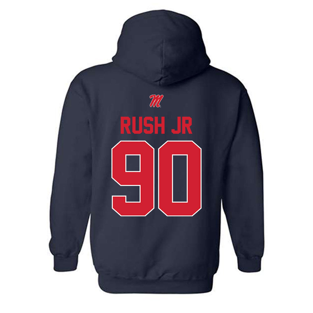 Ole Miss - NCAA Football : Jeffery Rush Jr - Hooded Sweatshirt-1