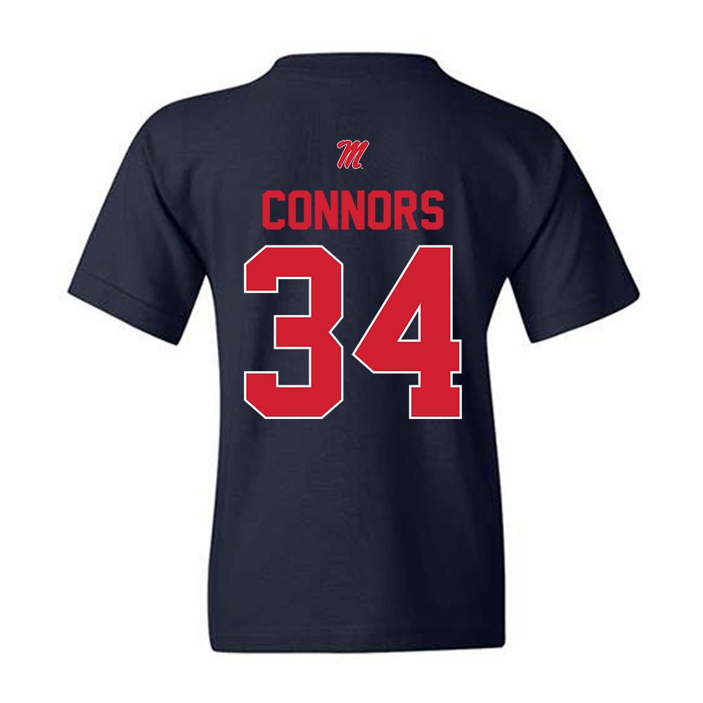 Ole Miss - NCAA Softball : rachel connors - Youth T-Shirt-1