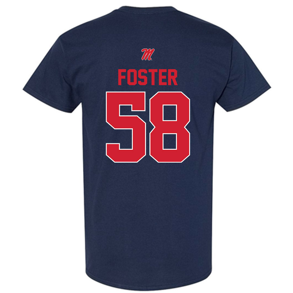 Ole Miss - NCAA Football : Jude Foster - T-Shirt