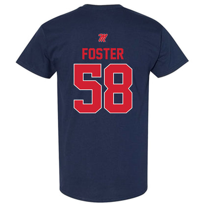 Ole Miss - NCAA Football : Jude Foster - T-Shirt