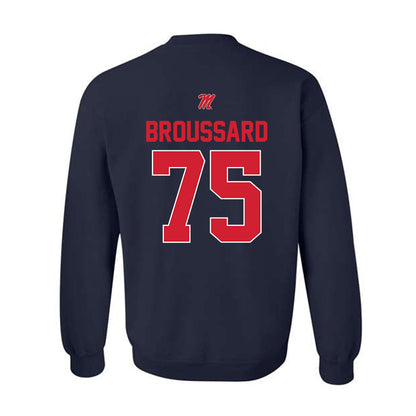 Ole Miss - NCAA Football : Kavion Broussard - Crewneck Sweatshirt