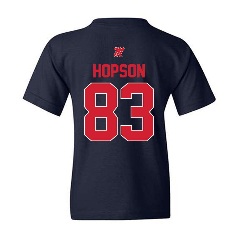 Ole Miss - NCAA Football : Jarnorris Hopson - Youth T-Shirt-1