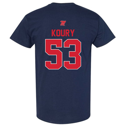 Ole Miss - NCAA Football : Joe Koury - T-Shirt-1