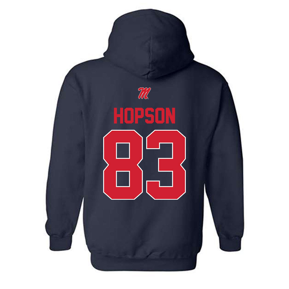 Ole Miss - NCAA Football : Jarnorris Hopson - Hooded Sweatshirt-1