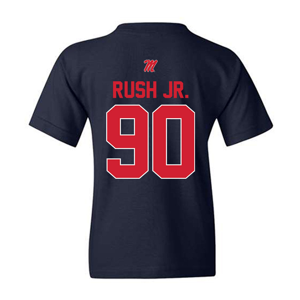 Ole Miss - NCAA Football : Jeffery Rush Jr. - Youth T-Shirt-1