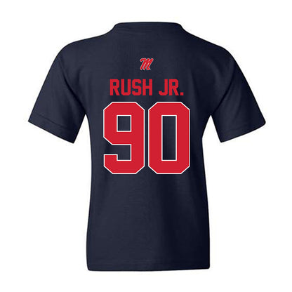 Ole Miss - NCAA Football : Jeffery Rush Jr. - Youth T-Shirt-1