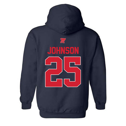 Ole Miss - NCAA Women's Soccer : Gili Johnson - Hooded Sweatshirt-1