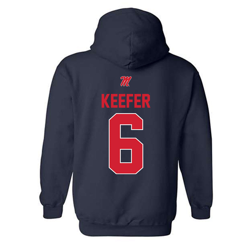 Ole Miss - NCAA Women's Soccer : Kayla Keefer - Hooded Sweatshirt-1