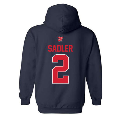 Ole Miss - NCAA Women's Basketball : Tameiya Sadler - Hooded Sweatshirt-1