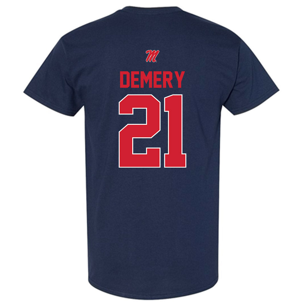 Ole Miss - NCAA Football : Daniel Demery - T-Shirt