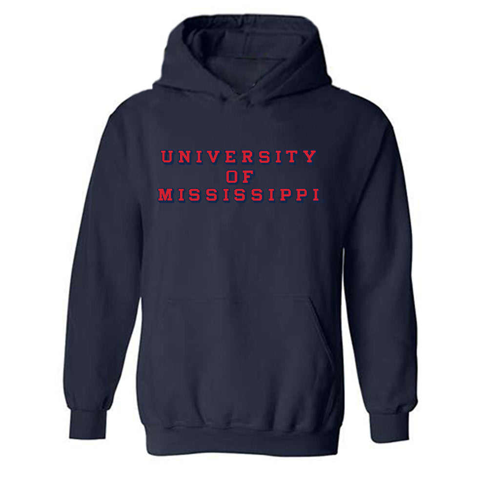 Ole Miss - NCAA Football : Antwane Wells - Hooded Sweatshirt-0