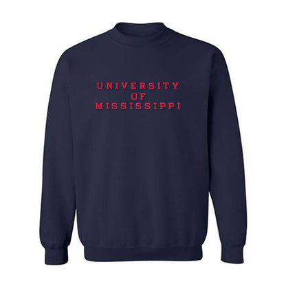 Ole Miss - NCAA Football : Jeffery Rush Jr - Crewneck Sweatshirt-0