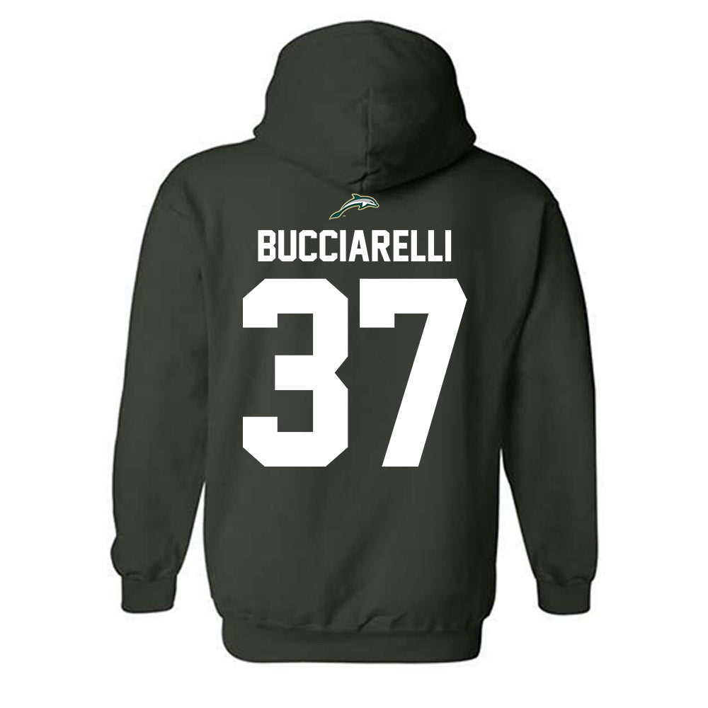 Jacksonville - NCAA Men's Lacrosse : Jonathan Bucciarelli - Classic Shersey Hooded Sweatshirt-1