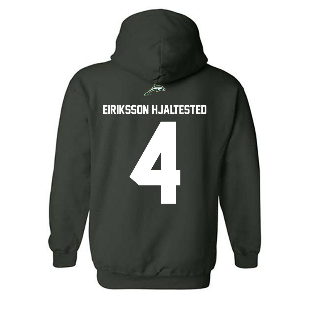 Jacksonville - NCAA Men's Golf : Tomas Eiriksson Hjaltested - Classic Shersey Hooded Sweatshirt-1