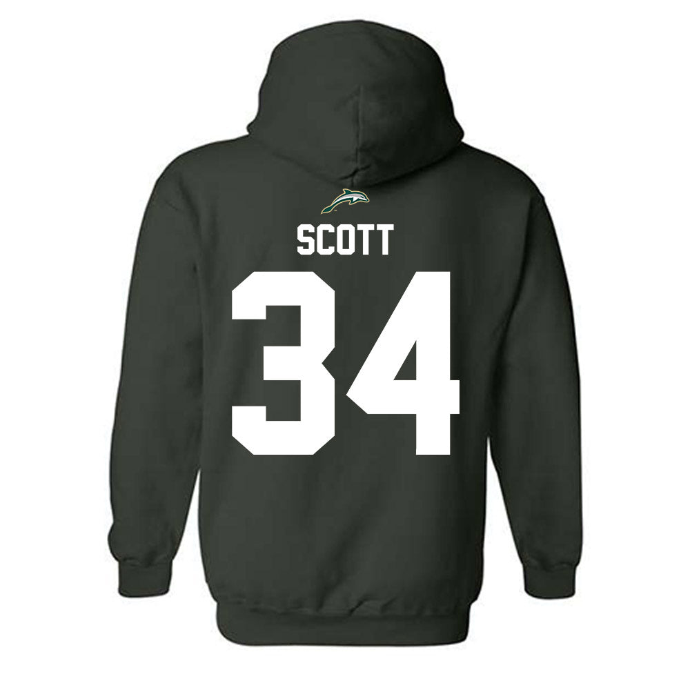 Jacksonville - NCAA Baseball : Brodie Scott - Classic Shersey Hooded Sweatshirt-1