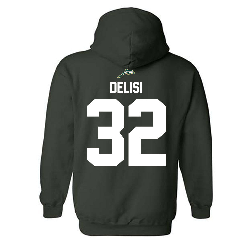 Jacksonville - NCAA Baseball : Nick DeLisi - Classic Shersey Hooded Sweatshirt-1