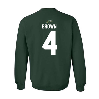 Jacksonville - Mens Basketball Legends : Dee Brown - Classic Shersey Crewneck Sweatshirt