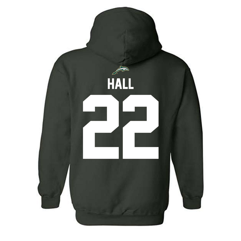 Jacksonville - NCAA Men's Soccer : Logan Hall - Classic Shersey Hooded Sweatshirt-1