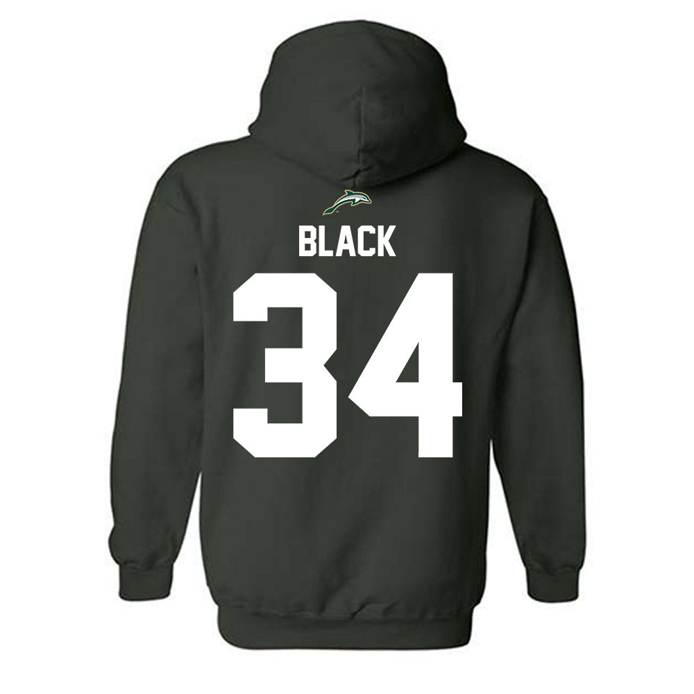 Jacksonville - NCAA Women's Soccer : Anaya Black - Classic Shersey Hooded Sweatshirt-1