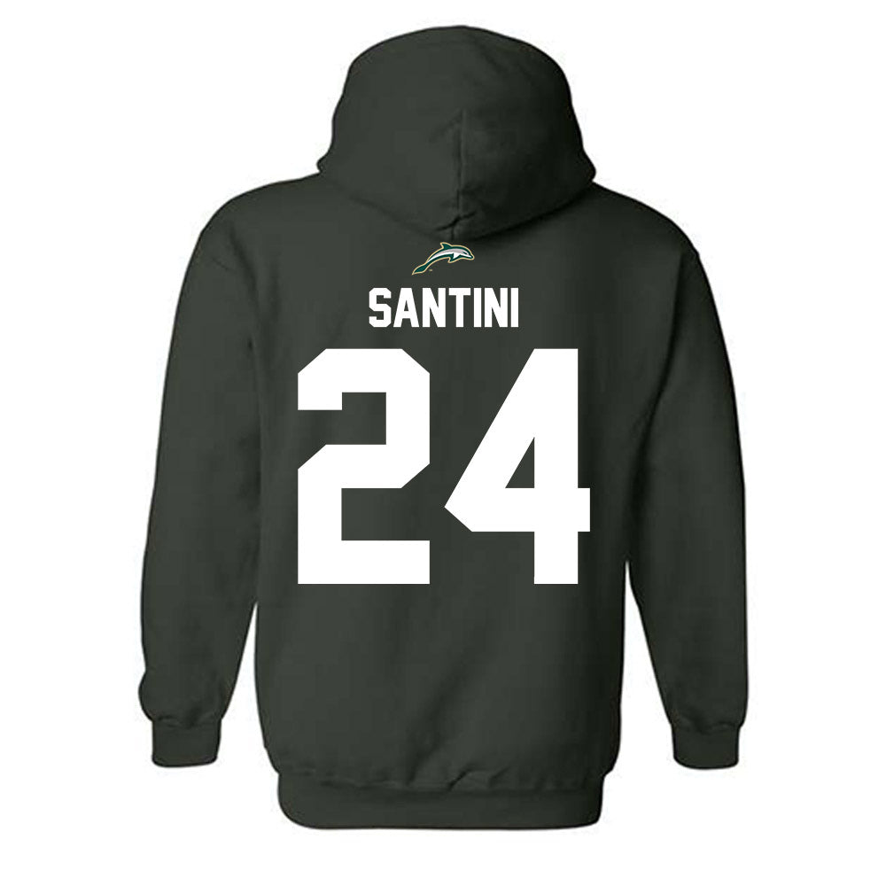 Jacksonville - NCAA Women's Lacrosse : Maddi Santini - Classic Shersey Hooded Sweatshirt-1