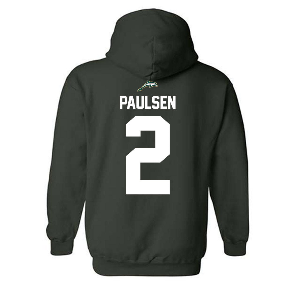 Jacksonville - NCAA Men's Soccer : Nahne Paulsen - Classic Shersey Hooded Sweatshirt-1