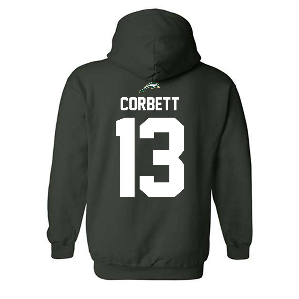 Jacksonville - NCAA Baseball : Garrett Corbett - Classic Shersey Hooded Sweatshirt