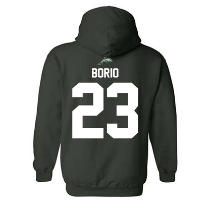 Jacksonville - NCAA Men's Basketball : Enrico Borio - Classic Shersey Hooded Sweatshirt