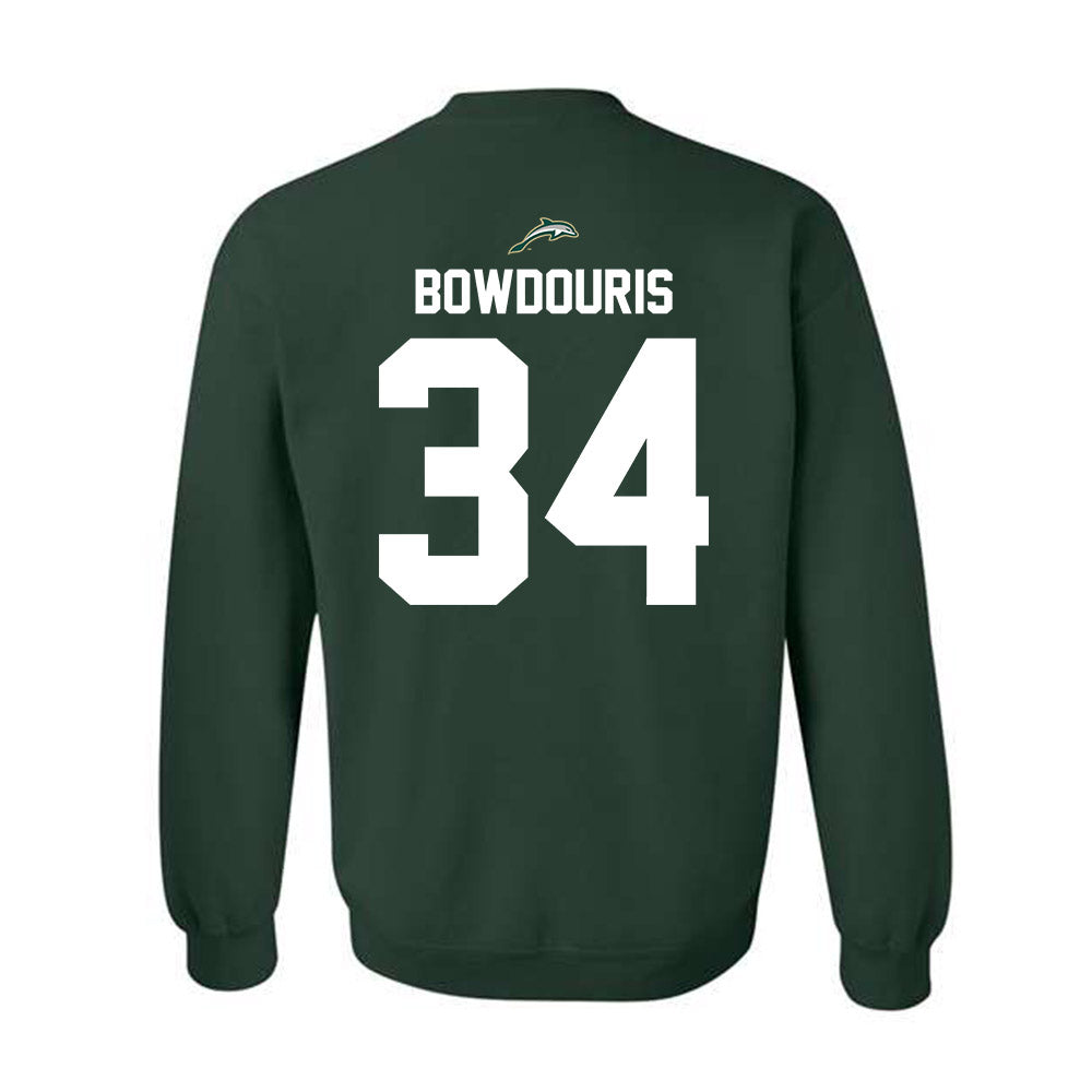 Jacksonville - NCAA Men's Lacrosse : George Bowdouris - Classic Shersey Crewneck Sweatshirt-1