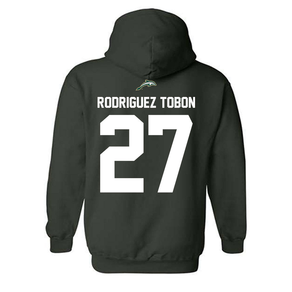Jacksonville - NCAA Men's Soccer : Matias Rodriguez tobon - Classic Shersey Hooded Sweatshirt-1