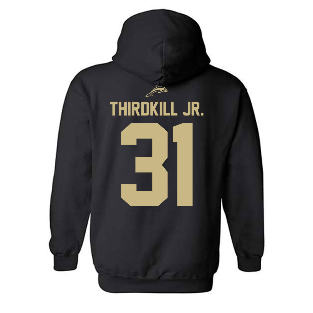 Jacksonville - NCAA Men's Basketball : Jason Thirdkill Jr. - Classic Shersey Hooded Sweatshirt-1