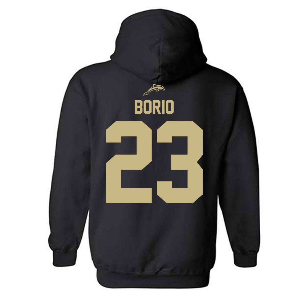 Jacksonville - NCAA Men's Basketball : Enrico Borio - Classic Shersey Hooded Sweatshirt