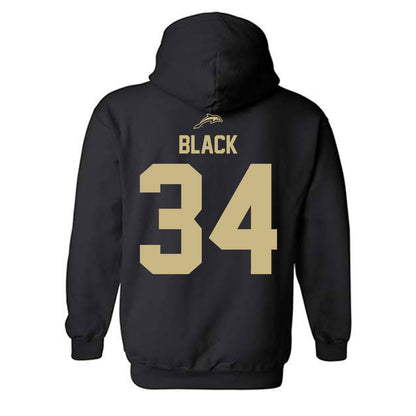 Jacksonville - NCAA Women's Soccer : Anaya Black - Classic Shersey Hooded Sweatshirt-1