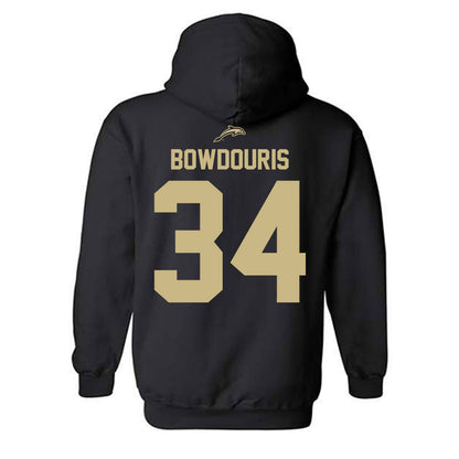 Jacksonville - NCAA Men's Lacrosse : George Bowdouris - Classic Shersey Hooded Sweatshirt-1