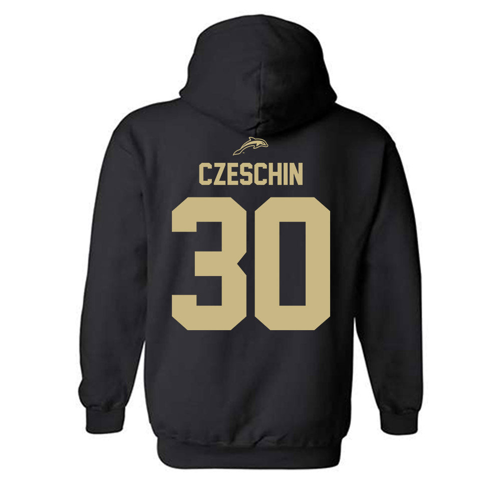 Jacksonville - NCAA Men's Lacrosse : Zane Czeschin - Classic Shersey Hooded Sweatshirt-1