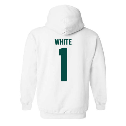 Jacksonville - NCAA Women's Basketball : Mychal White - Classic Shersey Hooded Sweatshirt-1