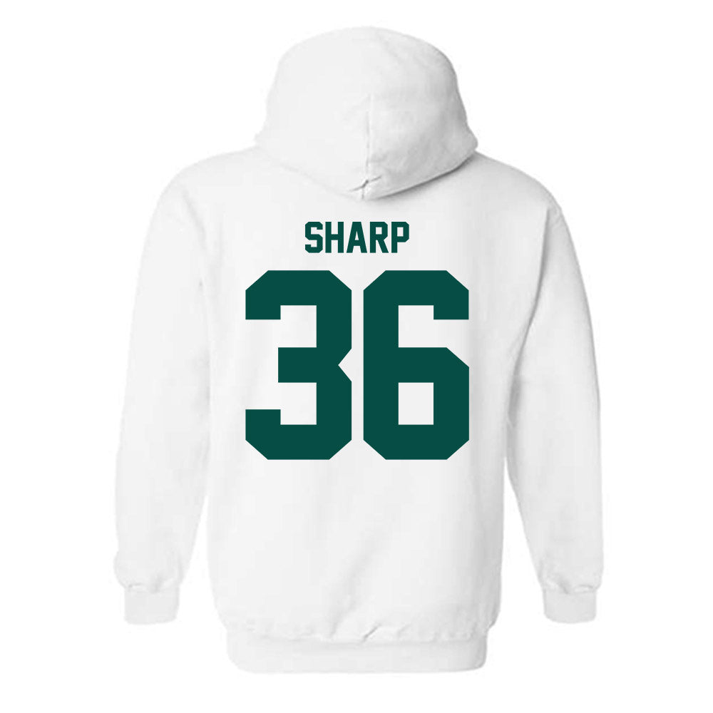 Jacksonville - NCAA Men's Lacrosse : Evan Sharp - Classic Shersey Hooded Sweatshirt-1