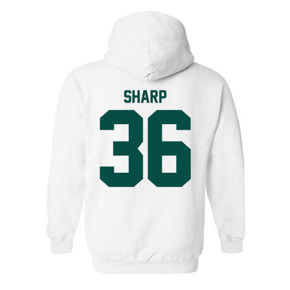 Jacksonville - NCAA Men's Lacrosse : Evan Sharp - Classic Shersey Hooded Sweatshirt-1