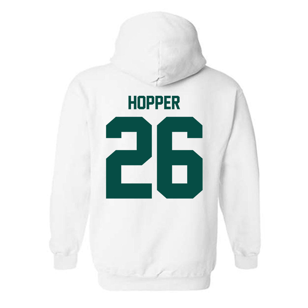 Jacksonville - NCAA Baseball : Kyle Hopper - Classic Shersey Hooded Sweatshirt-1